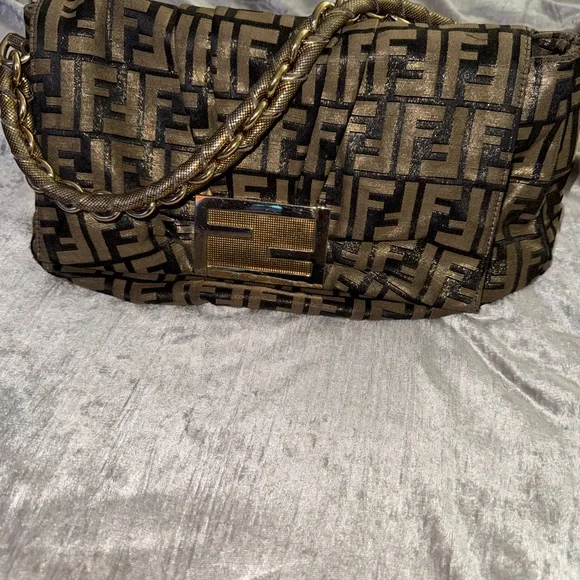 Fendi Brown and Black Women's Bag - Picture 9 of 10